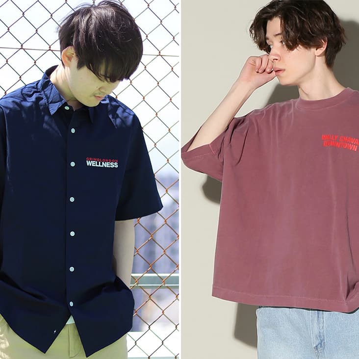 メンズ 夏 カジュアル 半袖 シャツ Tシャツ