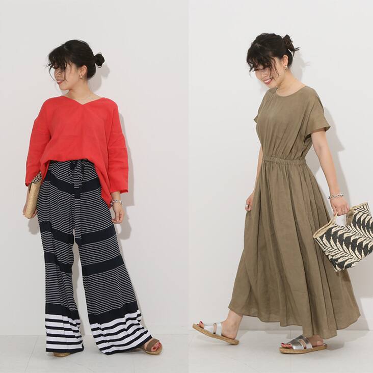 JOURNAL STANDARD relume 夏 リネン スタイリング