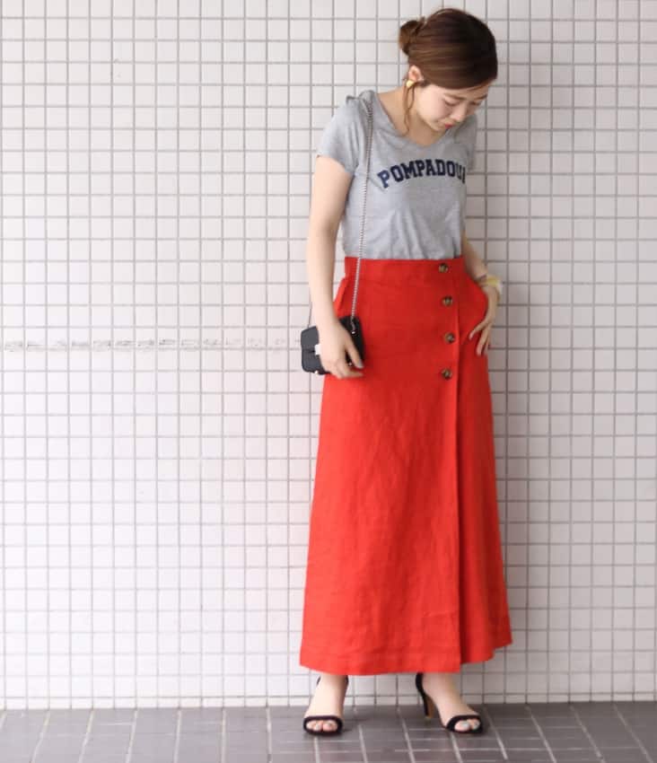 SLOBE IENA 夏 ボトム スタイリング