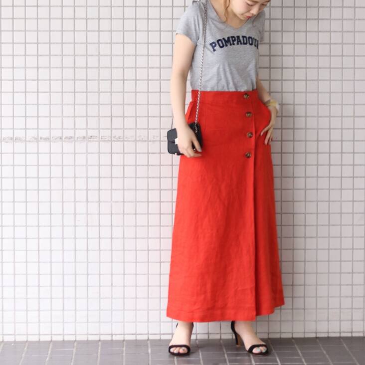 SLOBE IENA 夏 ボトム スタイリング