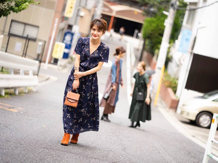 プレス イチオシ 夏 秋 ワンピース