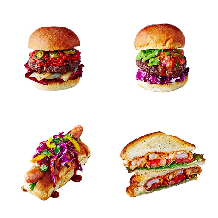 フード J.S. BURGERS CAFE アメリカンスタイル ハンバーガー メニュー リニューアル