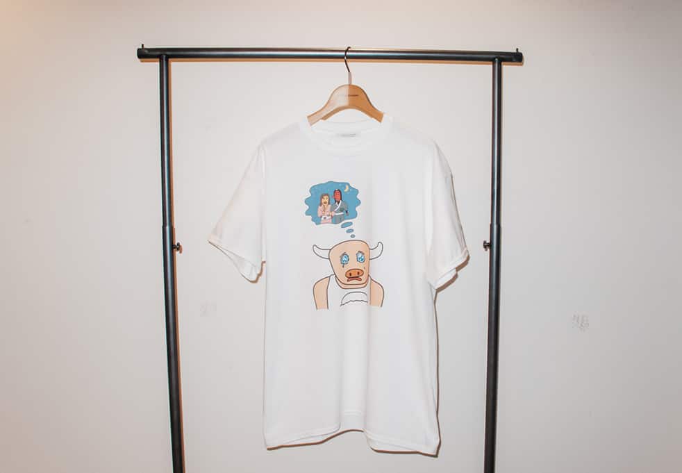 ウシ公Tシャツ