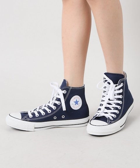 足元でハズす 女性らしいカジュアルコーディネートに合わせたいコンバースのハイカット ファッション通販ベイクルーズストア Baycrew S Store