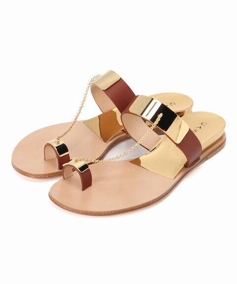 L'Appartement DEUXIEME CLASSE CASADEI Chain Metal Sandal