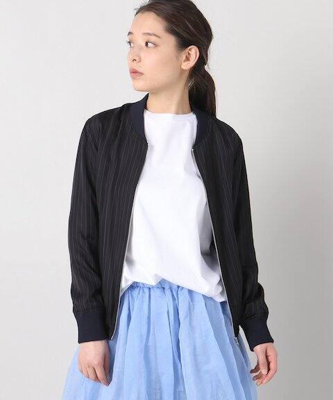 JOURNAL STANDARD L'ESSAGE ストライプ ブルゾン