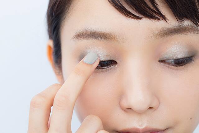 「中央パール」で立体感アップ