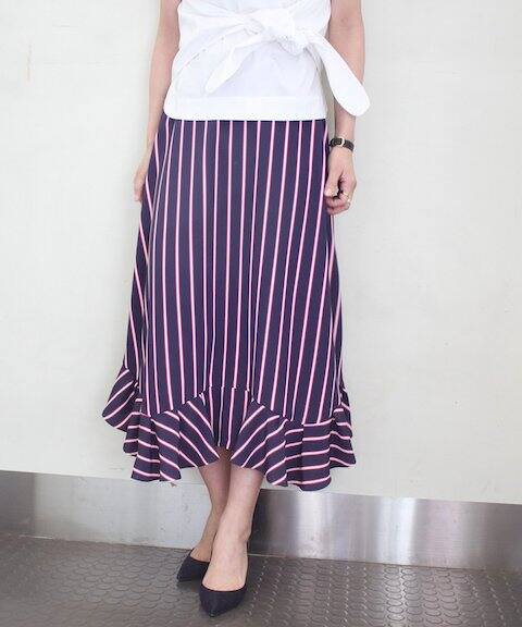 JOURNAL STANDARD L'ESSAGE フリルヘムスカート◆