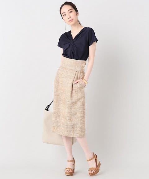 NOBLE フロントクロスツイストプルオーバー