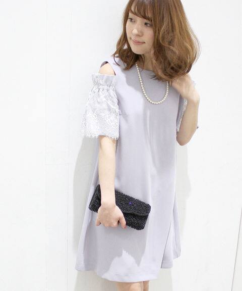 Limitless LuxuryオフショルAラインワンピース◆