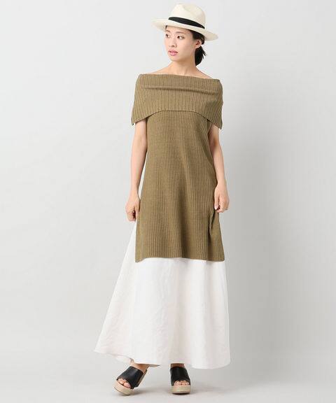 JOURNAL STANDARD SILK-NEP オフS-SLITワンピース