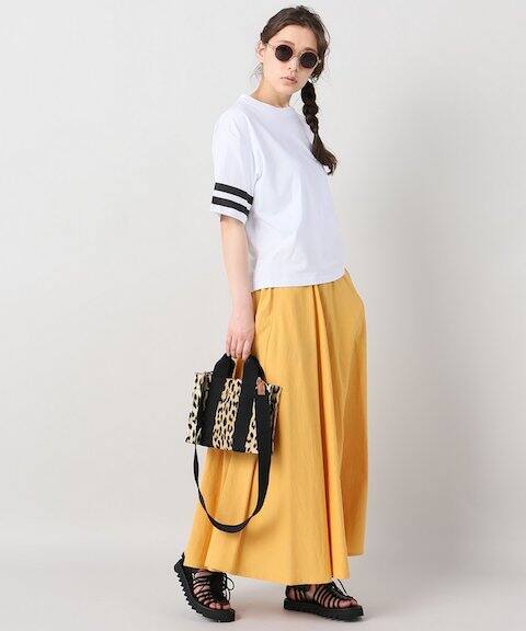 JOURNAL STANDARD CHAMP天竺 ラインTシャツ◆