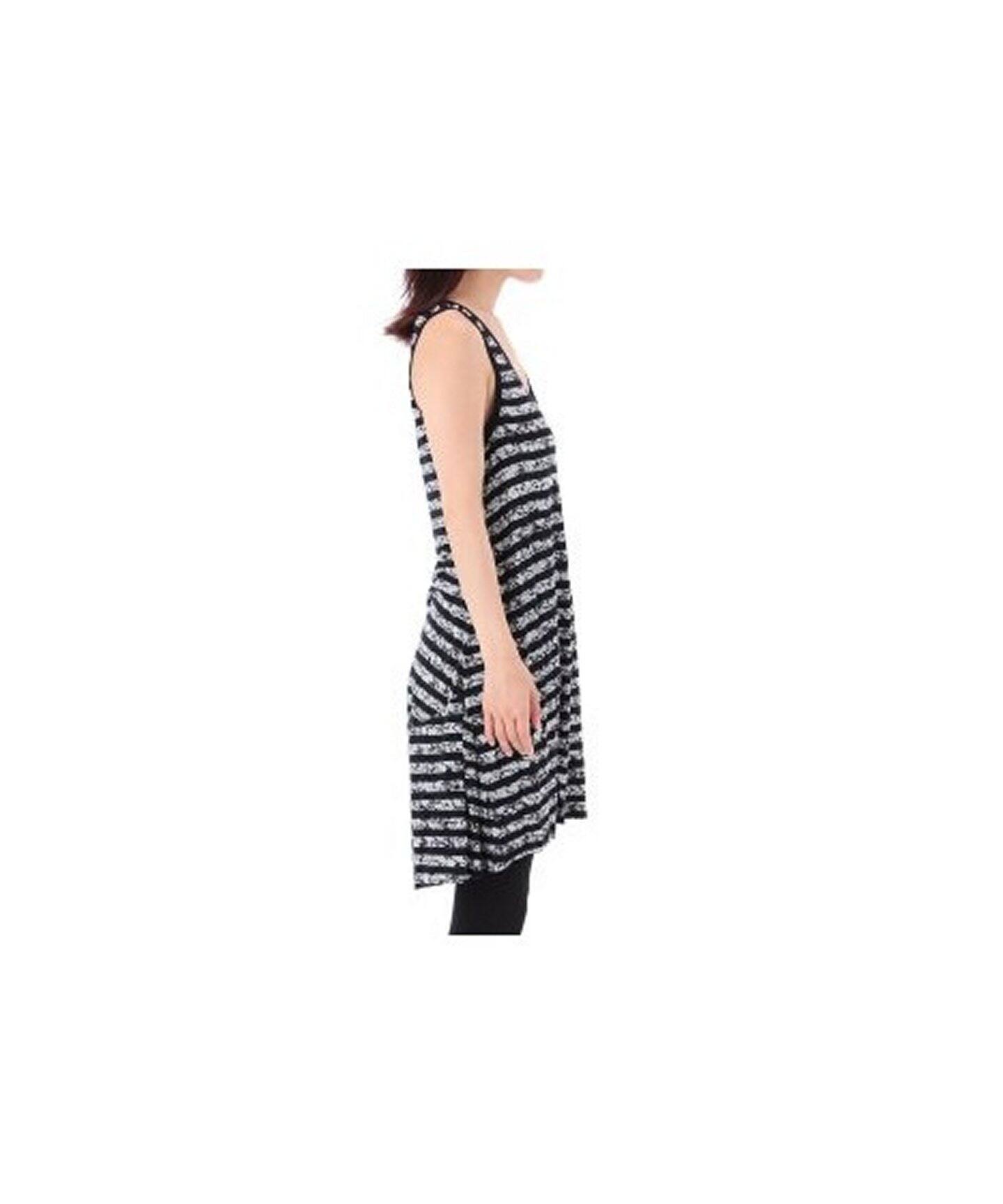 Thakoon Addition ボーダーフラワーワンピース（ワンピース 