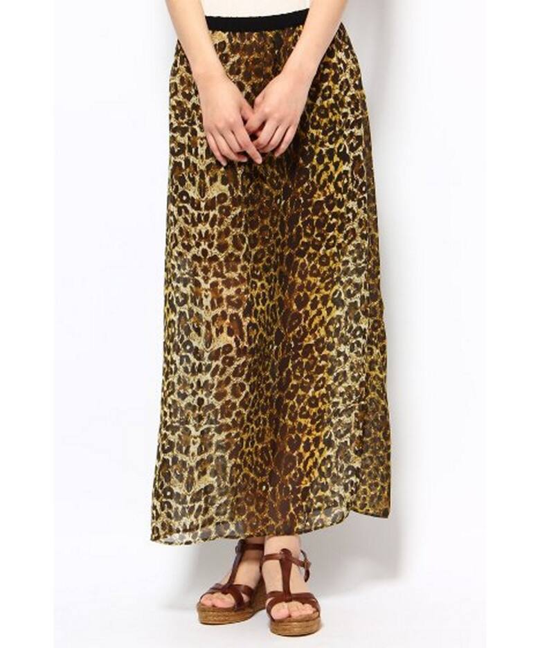 OCELOT PRINT SK（ロング･マキシ丈スカート）｜JOURNAL STANDARD L'ESSAGE（ジャーナルスタンダード レ