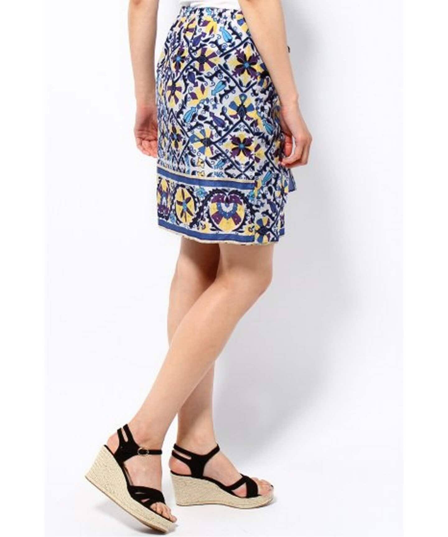 CCUローン モザイクガラ 2WAY（ミニスカート）｜Spick and Span  