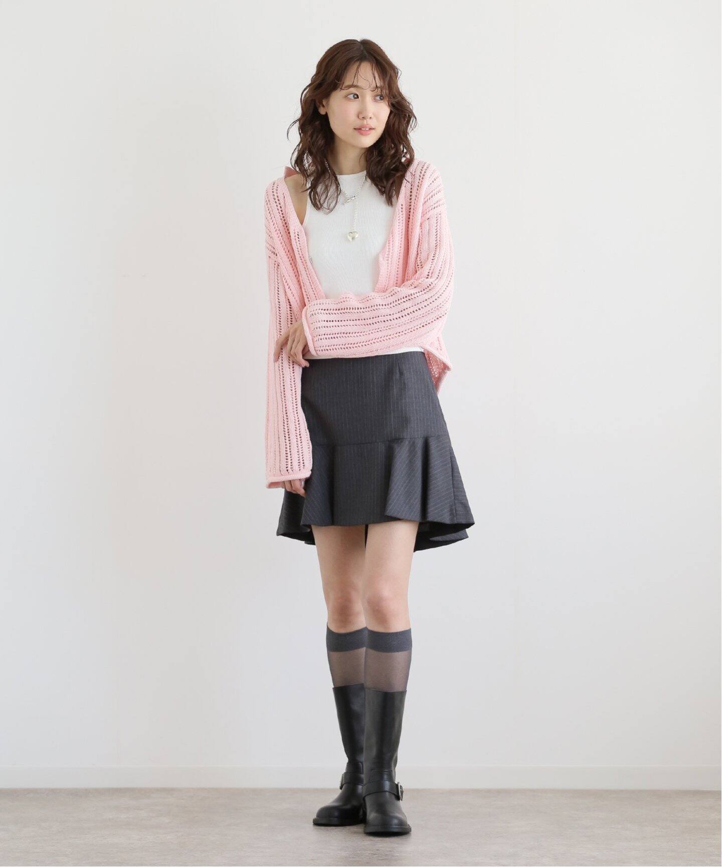 予約完売INella STUDIOUS イネラ ステッチマーメイドスカート （ウール  