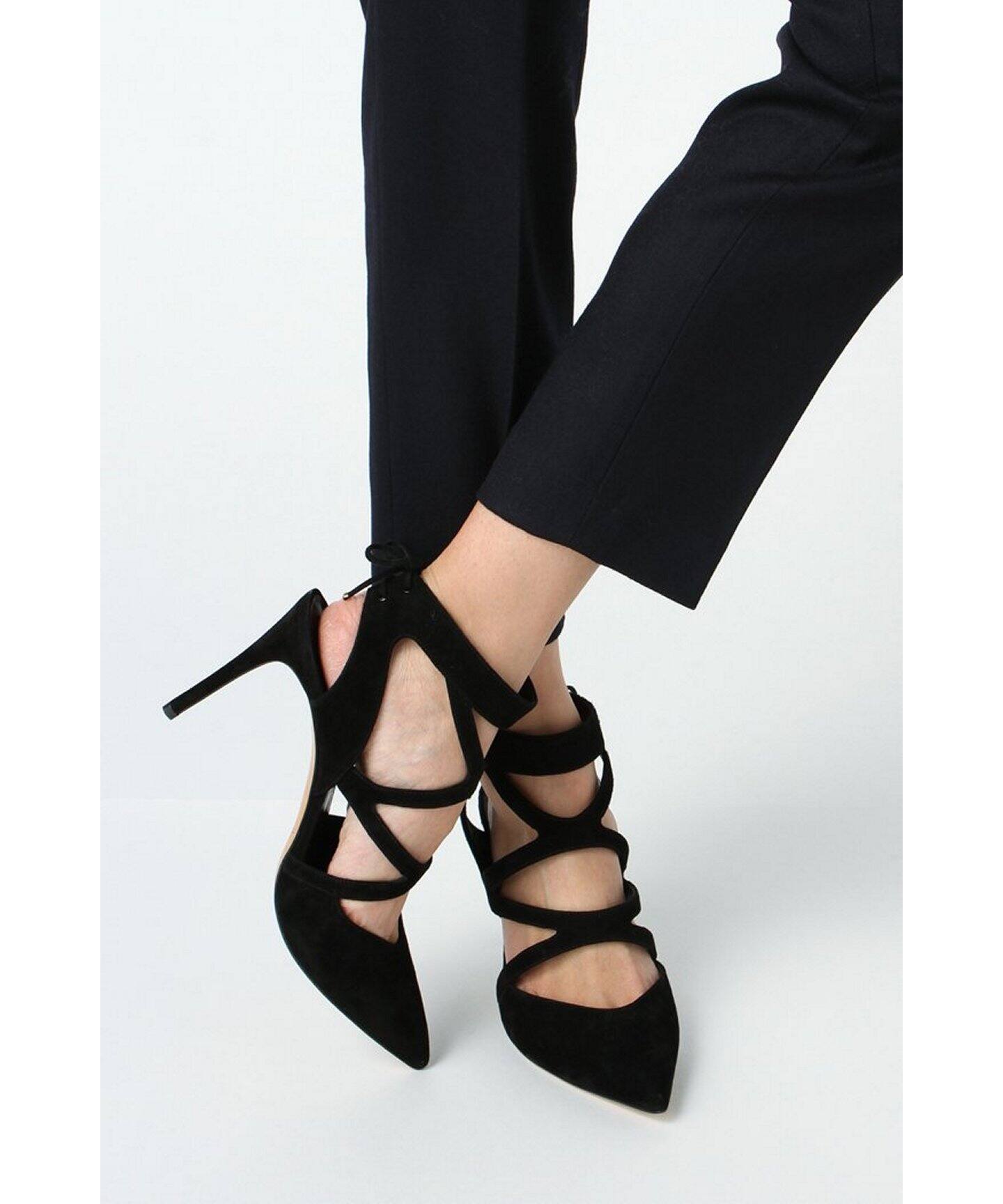 and GIRL 2月号掲載】CASADEI アンクルヒールサンダル（パンプス 