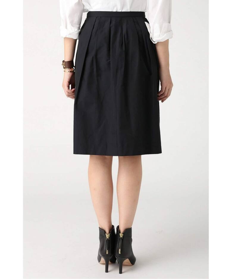 メモリー タックギャザースカート（ひざ丈スカート）｜Spick and Span  