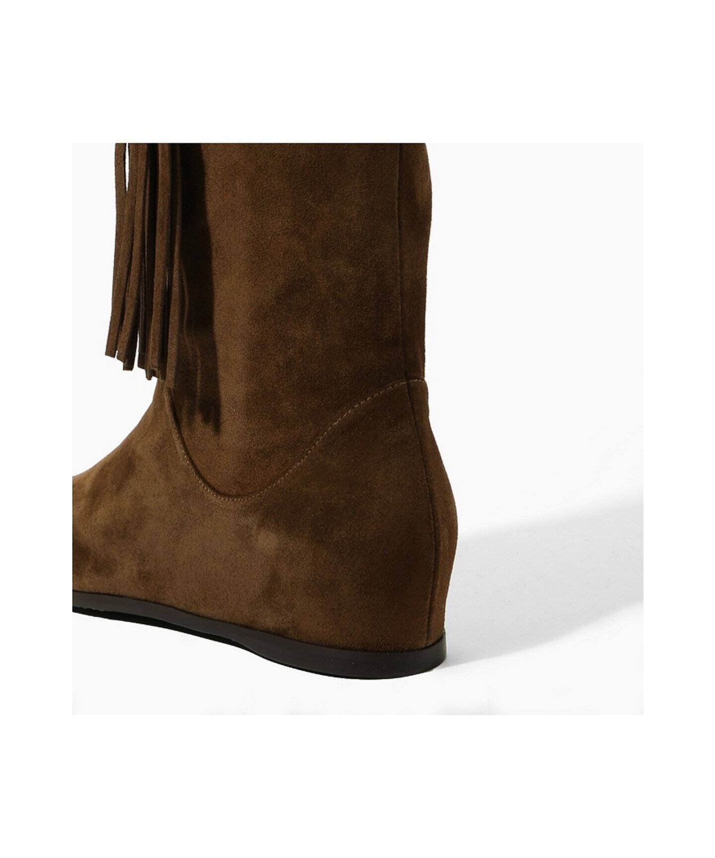 ☆STUART WEITZMAN フリンジニーハイブーツ◇（ロングブーツ 