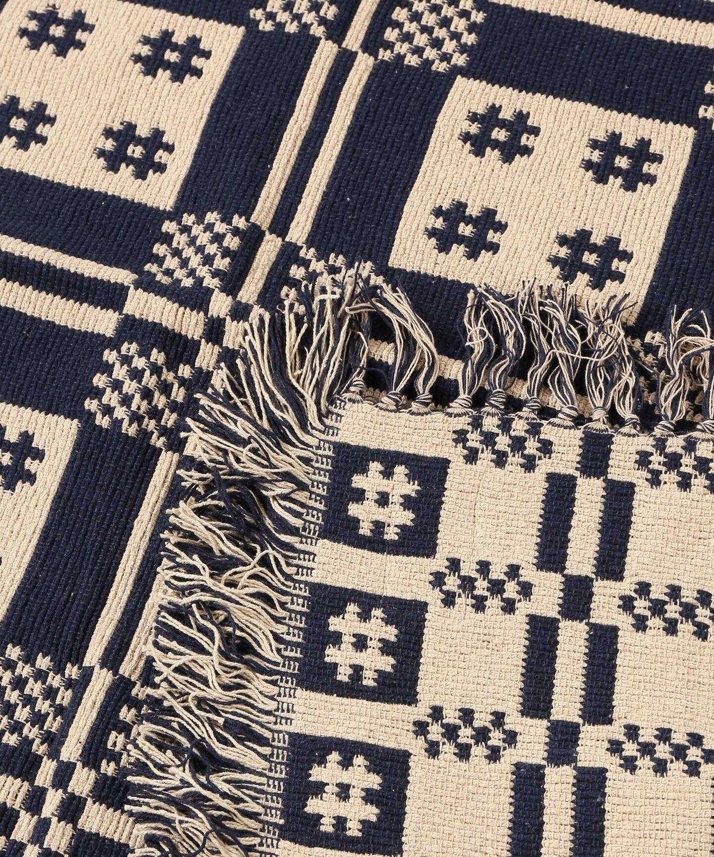 OVERSHOT RUG IV/NV 200X200 オーバーショット リバーシブルラグマット 