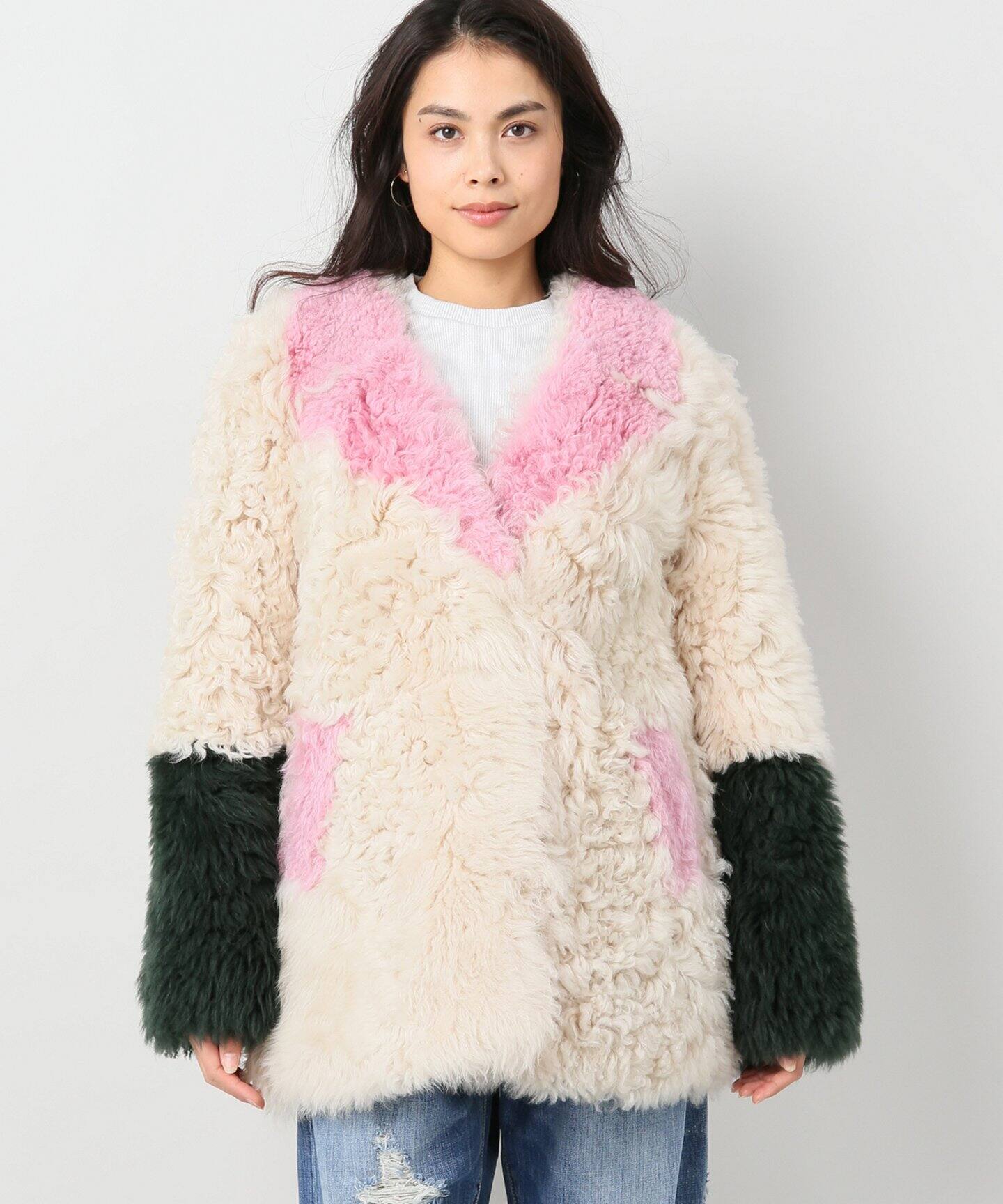 SANDY LIANG/サンディーリアング】ERMIE SHEARLING COAT（その他 