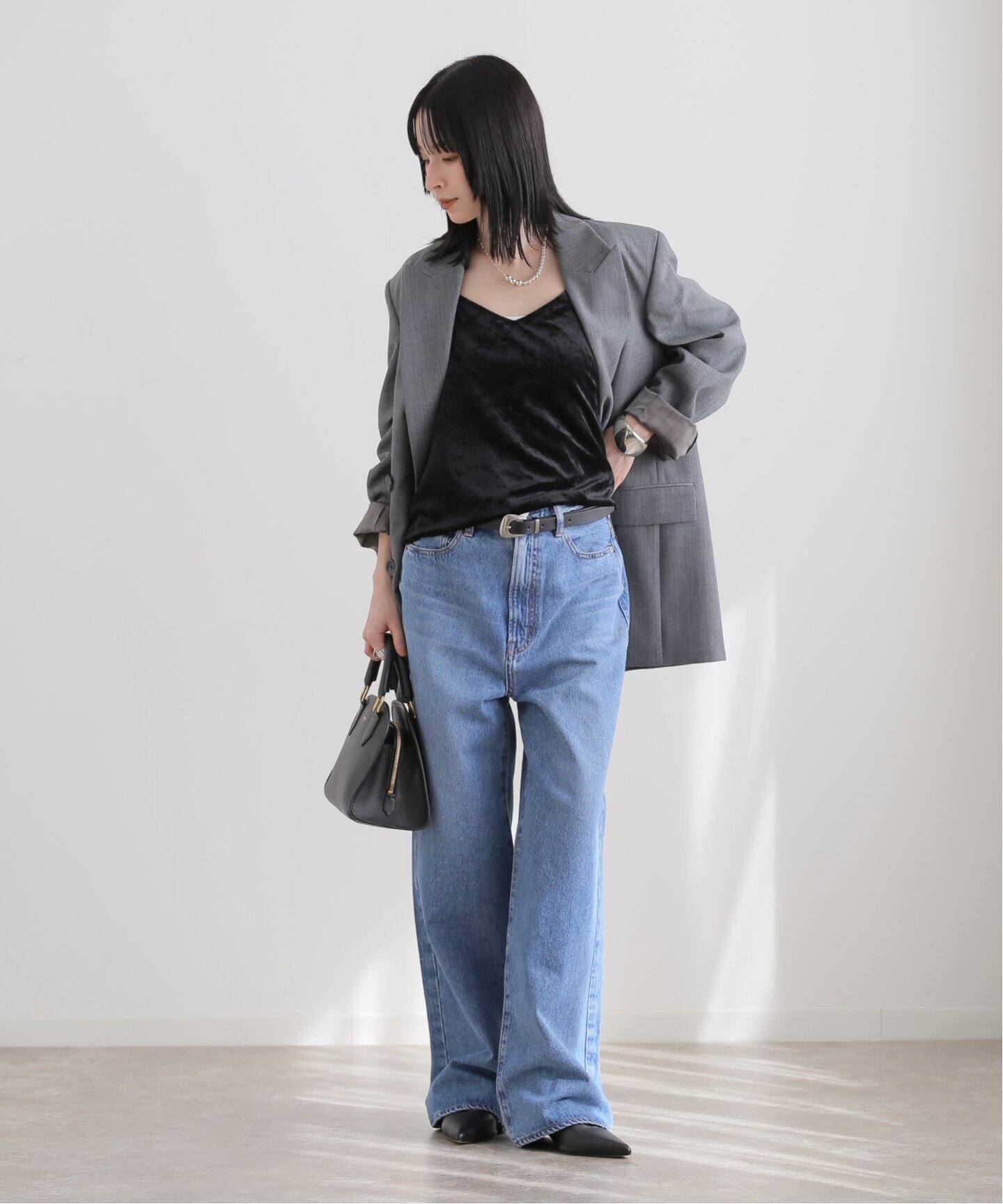 ベロア キャミソール（シャツ／ブラウス）｜Spick and Span（スピック