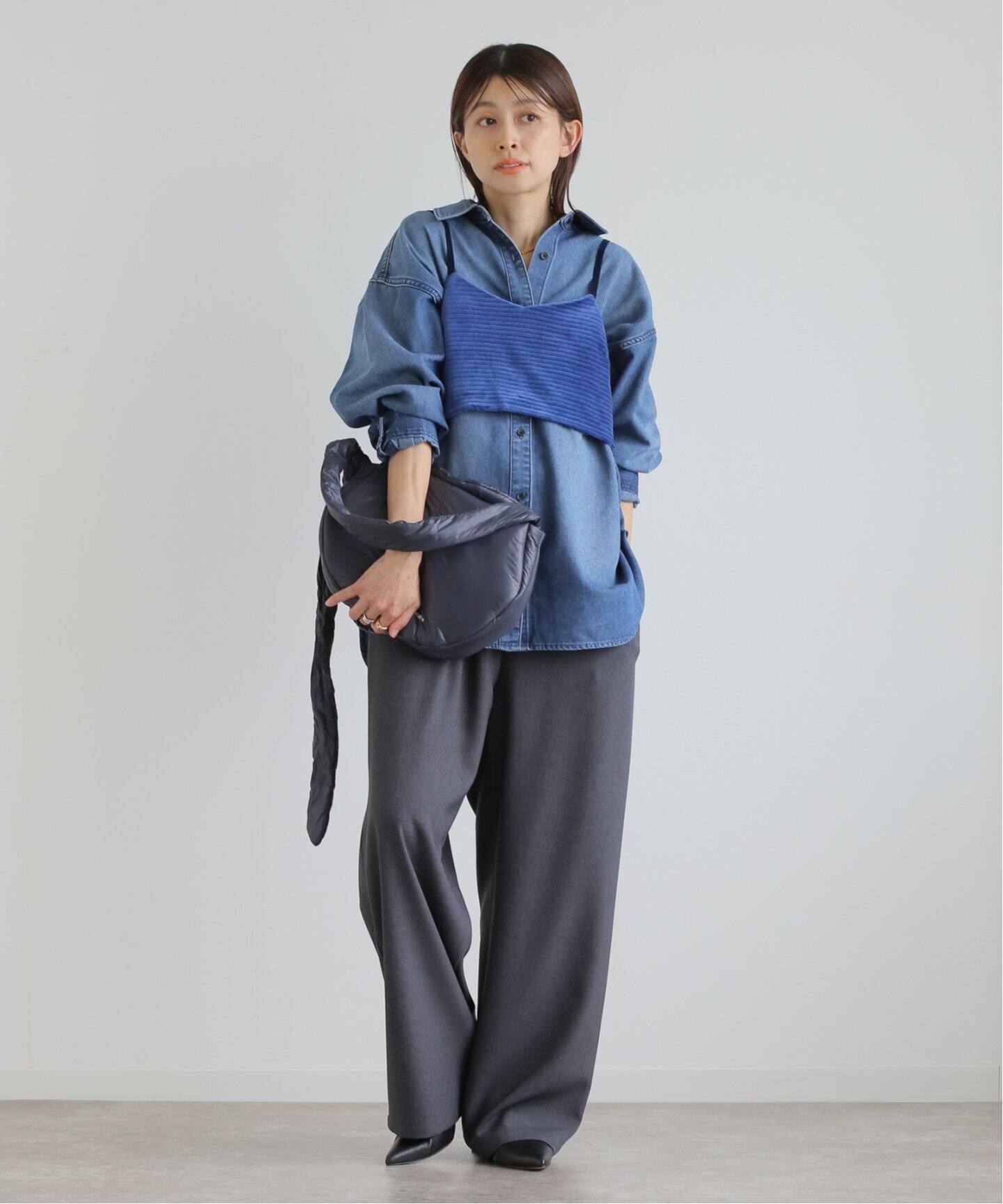 ベロアボーダーキャミトップス:Female（シャツ／ブラウス）｜JOURNAL