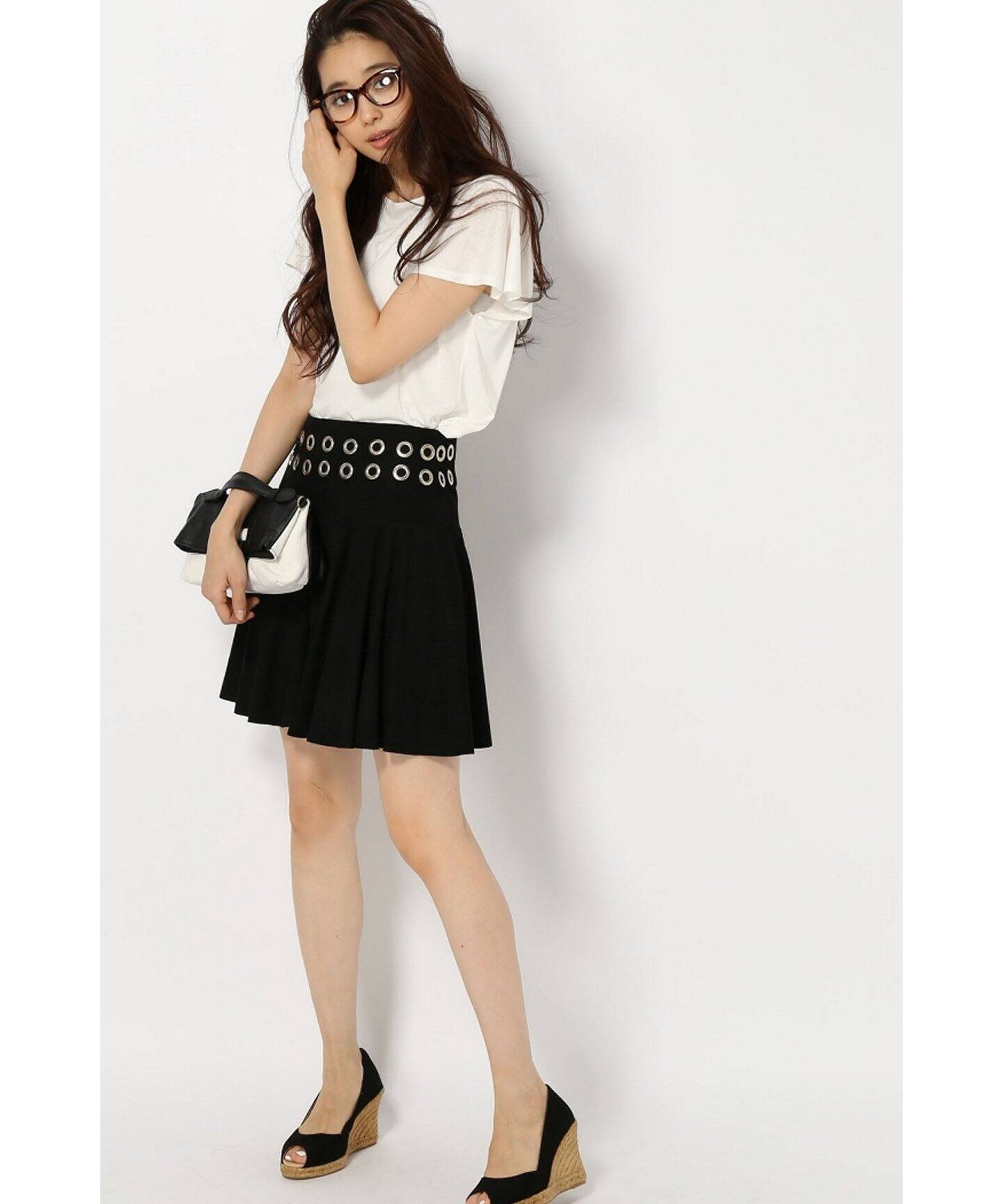 DESIGNERS REMIX】スエードハトメスカート（ミニスカート）｜Spick and  