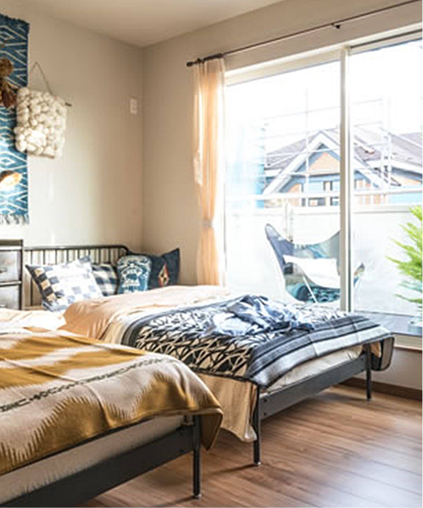 大型商品》SENS BED LIGHT BROWN D サンクベッド ダブル（ベッド  