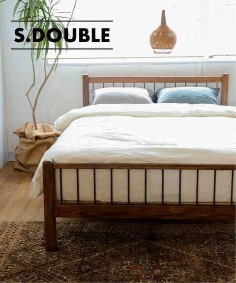 大型商品 Grandview Bed Sd セミダブルサイズ グランビューベッド Acme Furniture アクメ ファニチャー 公式のファッション通販 Baycrew S Store