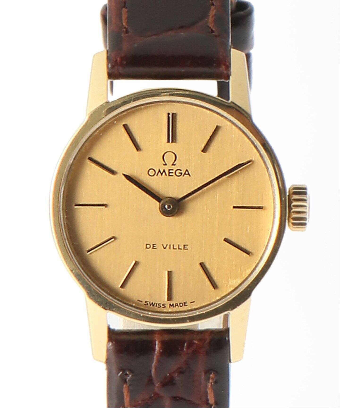 OMEGA / オメガ】 De ville / デ・ヴィル 18kyg flat【 ウォッチ 