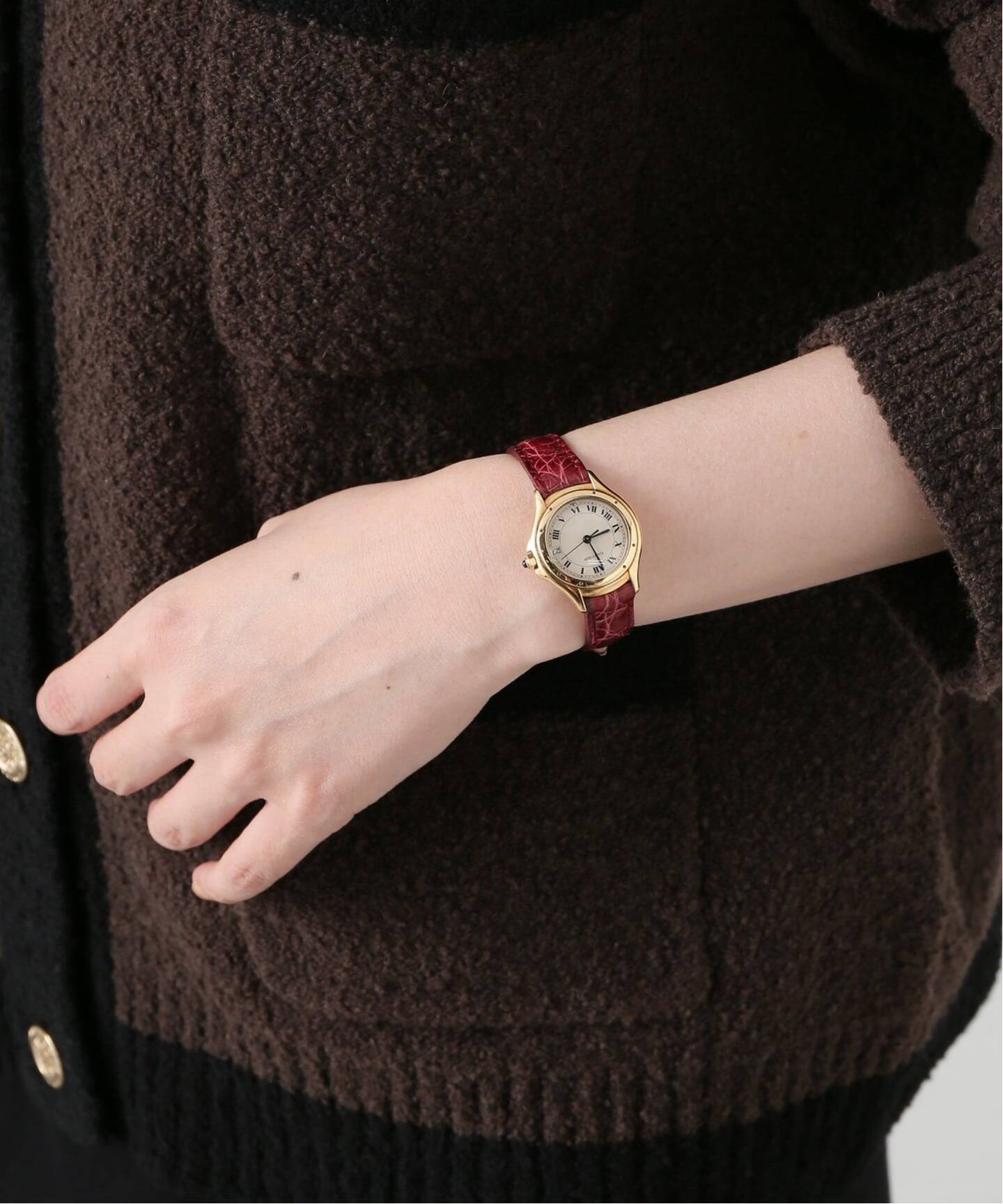Cartier 　カルティエ パンテールSM　Vintage ヴィンテージ 美品 Cartier】カルティエ パンテール SMステンレス