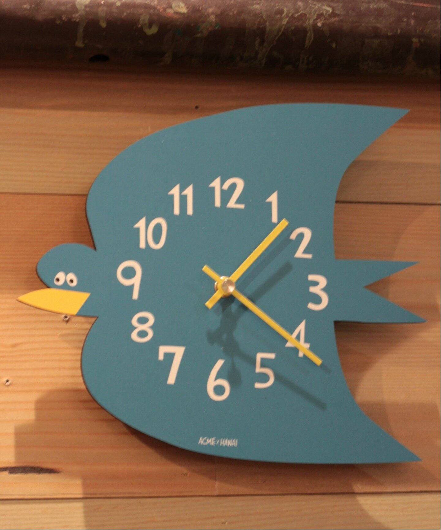 ☆YUSUKE HANAI×ACME CLOCK 《BIRD》壁掛け時計（家電）｜ACME