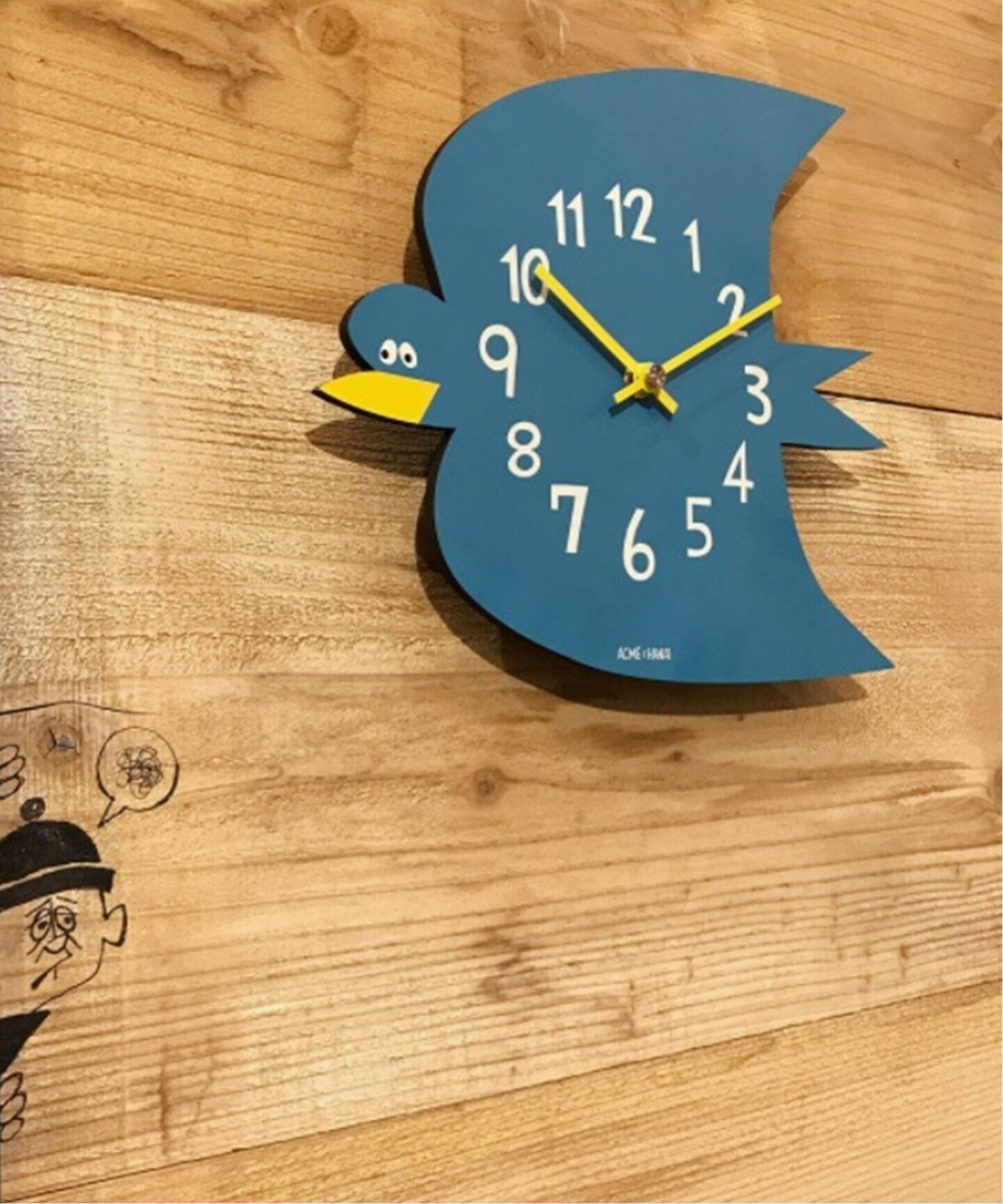 ☆YUSUKE HANAI×ACME CLOCK 《BIRD》壁掛け時計（家電）｜ACME 