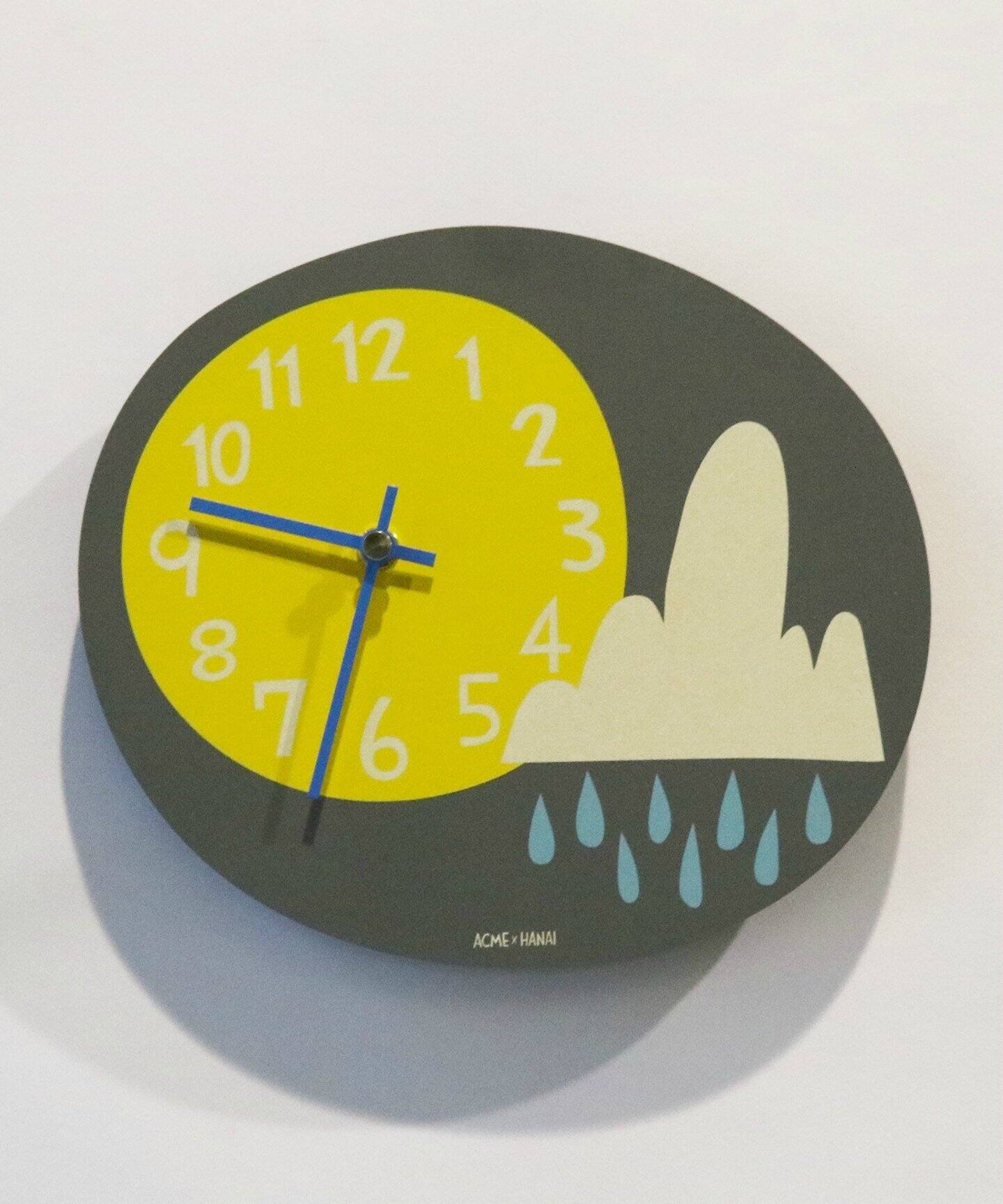 ☆YUSUKE HANAI×ACME CLOCK 《RAIN》花井祐介 掛け時計（家電）｜ACME 