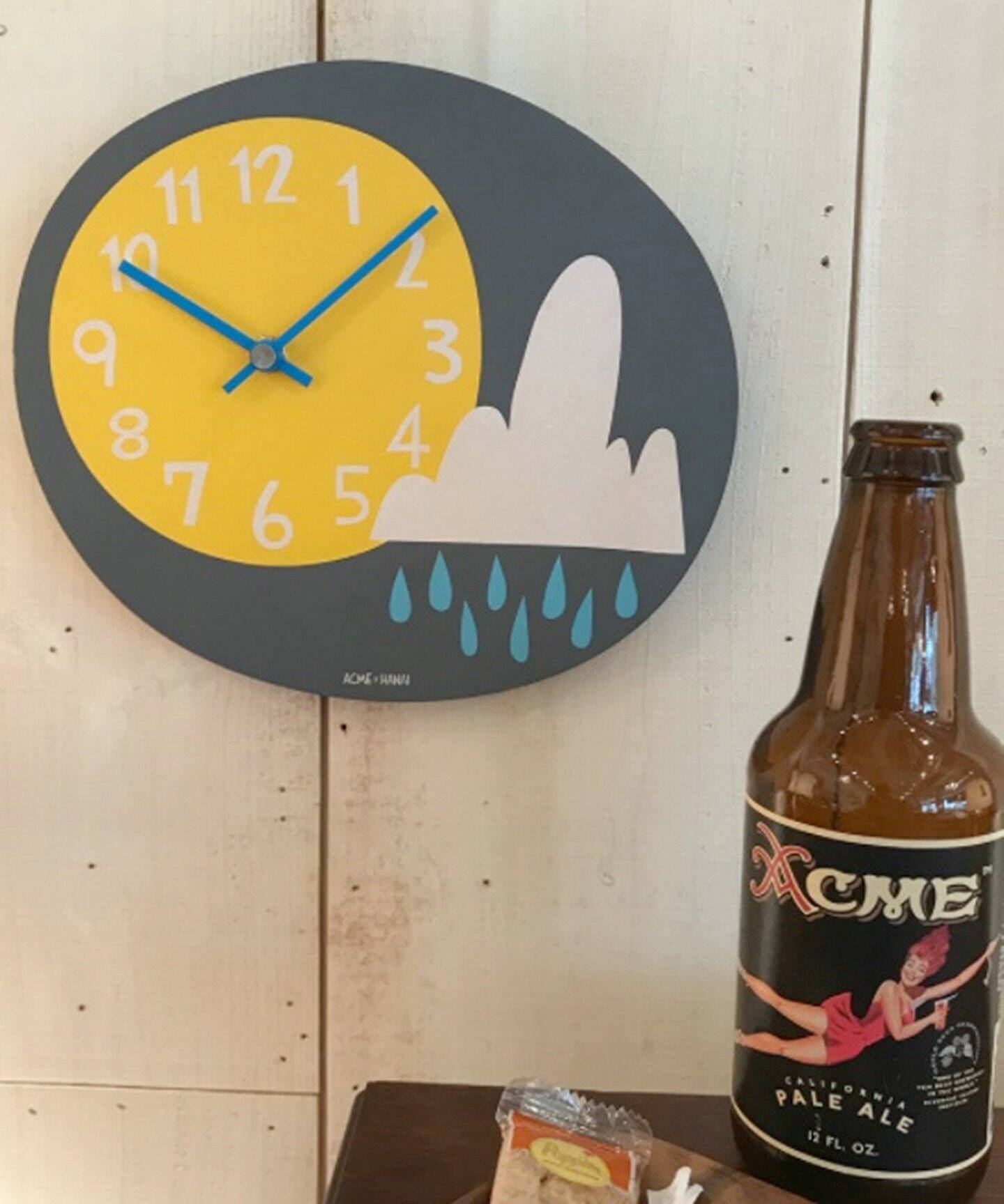 ☆YUSUKE HANAI×ACME CLOCK 《RAIN》花井祐介 掛け時計（家電）｜ACME 