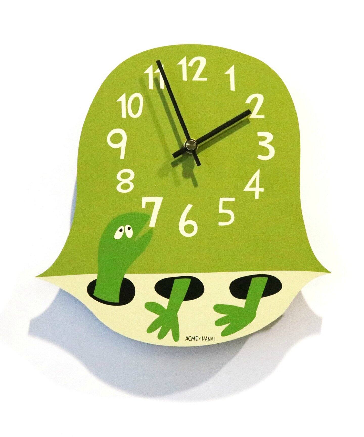 ☆YUSUKE HANAI×ACME CLOCK 《TURTLE》 花井祐介 掛け時計（家電 