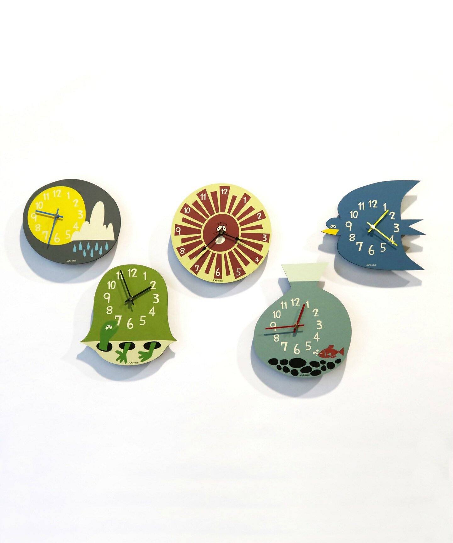 ☆YUSUKE HANAI×ACME CLOCK 《TURTLE》 花井祐介 掛け時計（家電 