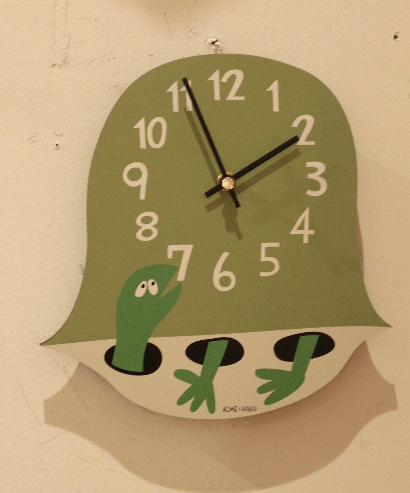 ☆YUSUKE HANAI×ACME CLOCK 《TURTLE》 花井祐介 掛け時計（家電