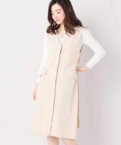 Trツイルジレワンピース B C Stock ベーセーストック 公式のファッション通販 Baycrew S Store