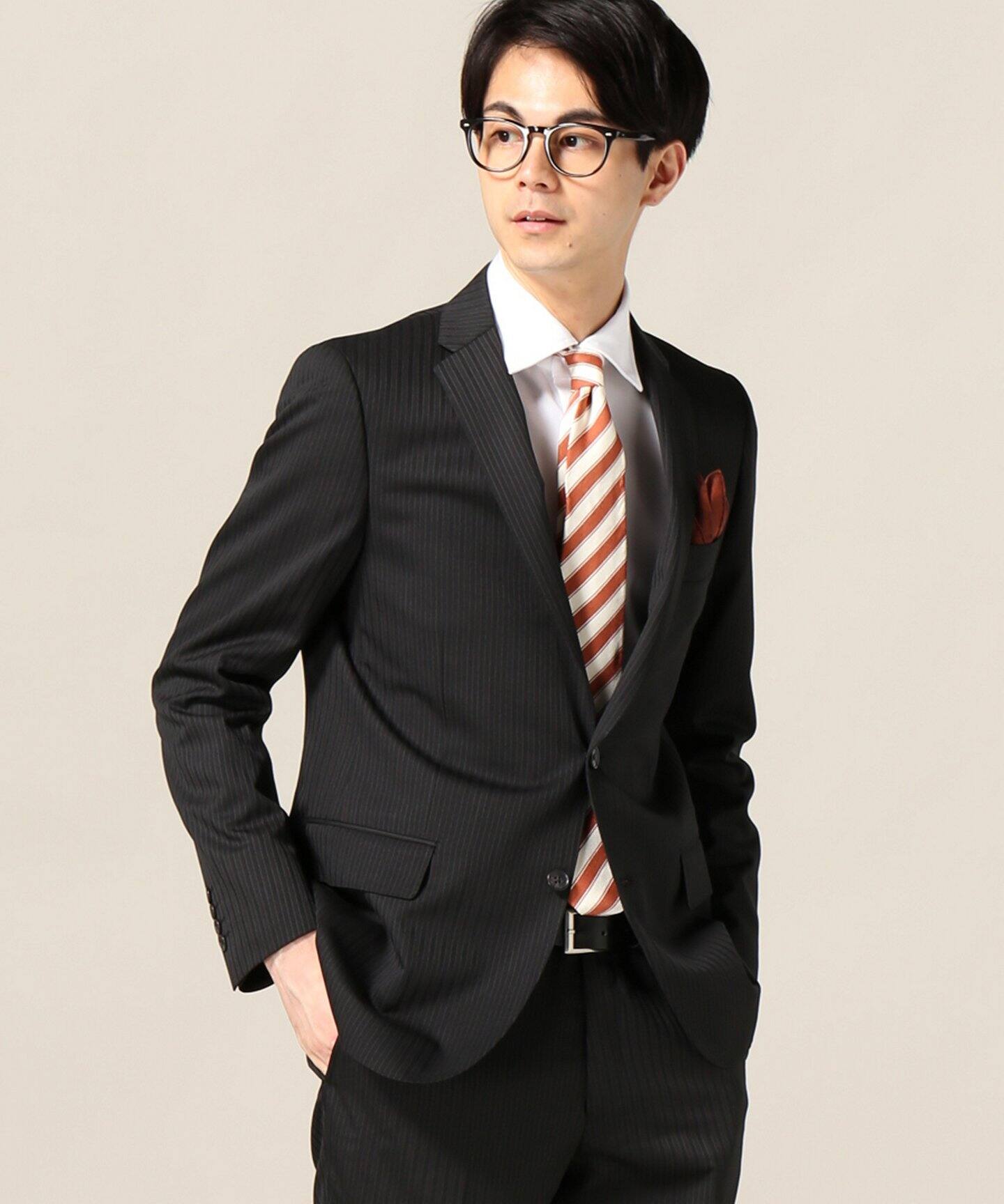 ベネトン SISLEY シスレー スーツ セットアップ チェック ボルドー 44 