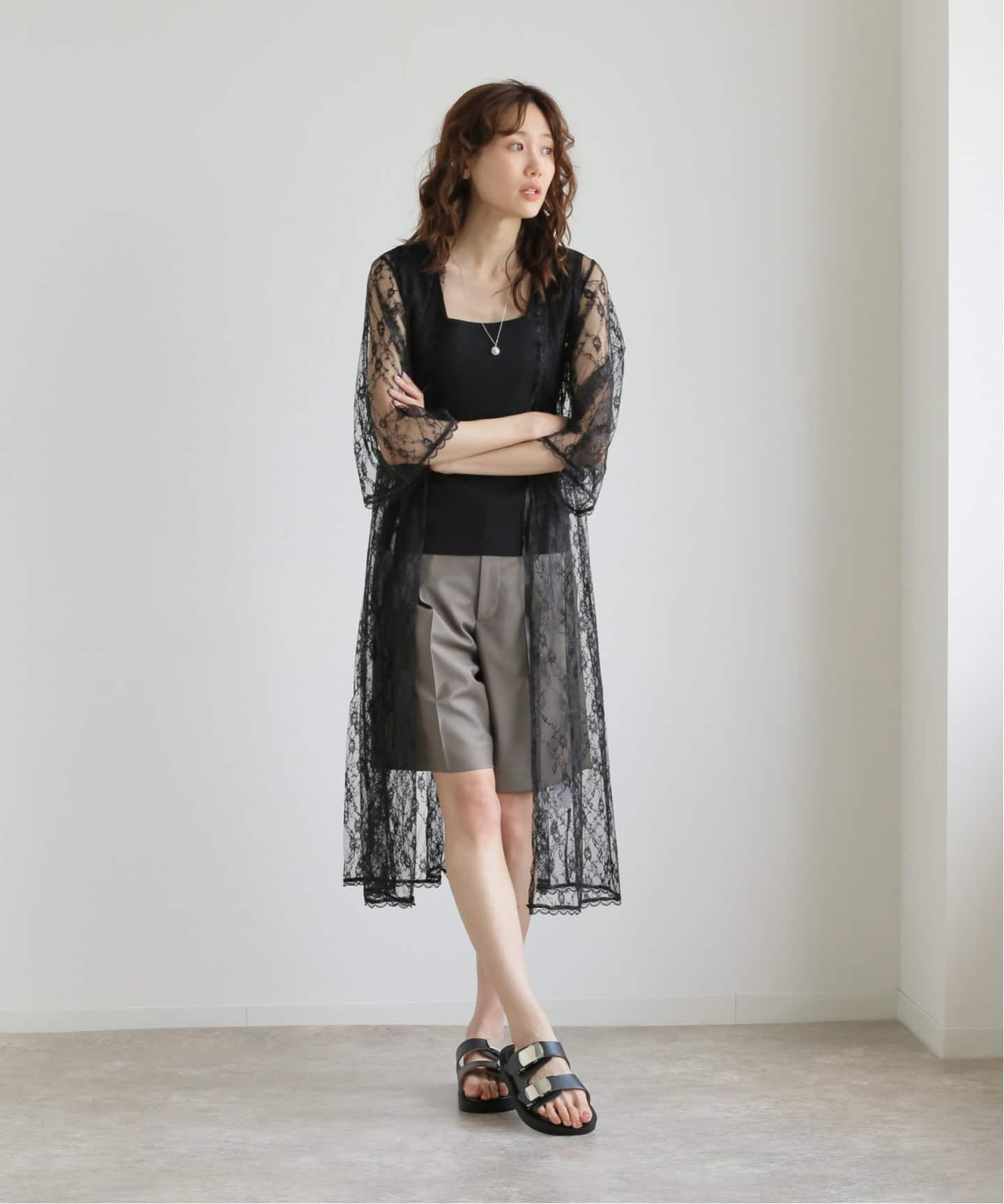 エリテ　レースガウン　ホワイト エリテ レースガウン ホワイト エリテ レースガウン ホワイト エリテ