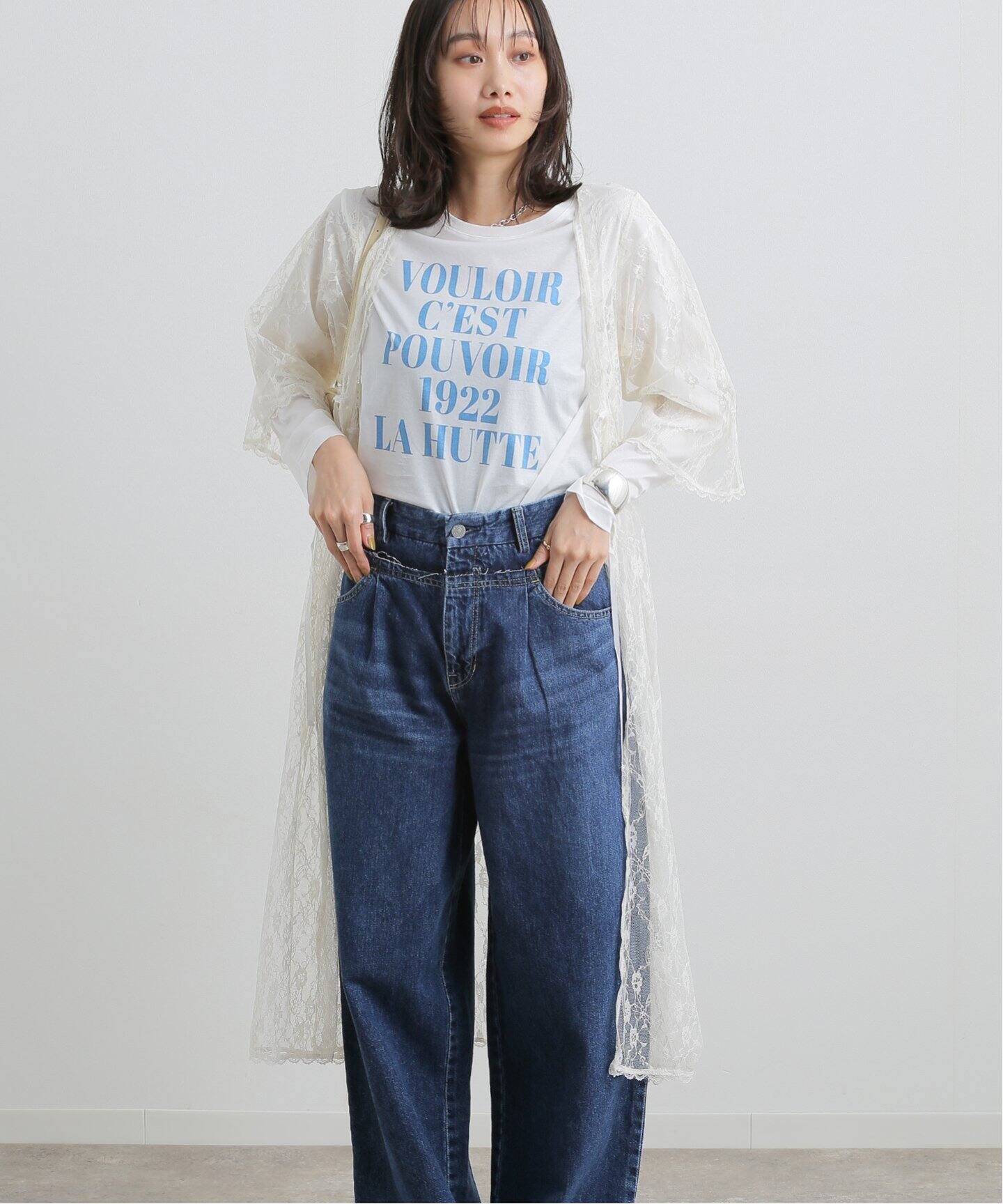 エリテ　レースガウン　ホワイト エリテ レースガウン ホワイト エリテ レースガウン ホワイト エリテ