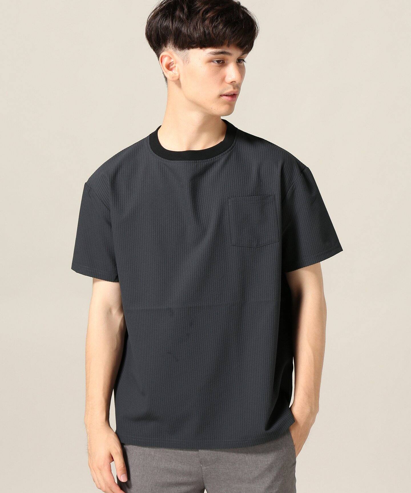 Evaletサッカーストライプtシャツ B C Stock ベーセーストック 公式のファッション通販 Baycrew S Store Evaletサッカーストライプtシャツ B C Stock ベーセーストック 公式のファッション通販 Baycrew S Store