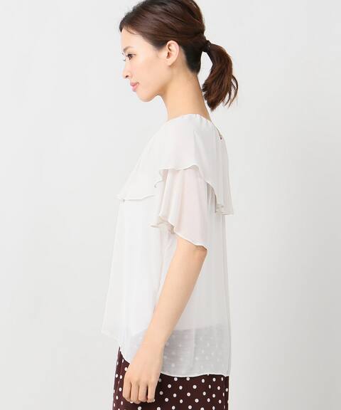フリルシフォンブラウス Iena イエナ 公式のファッション通販 Baycrew S Store