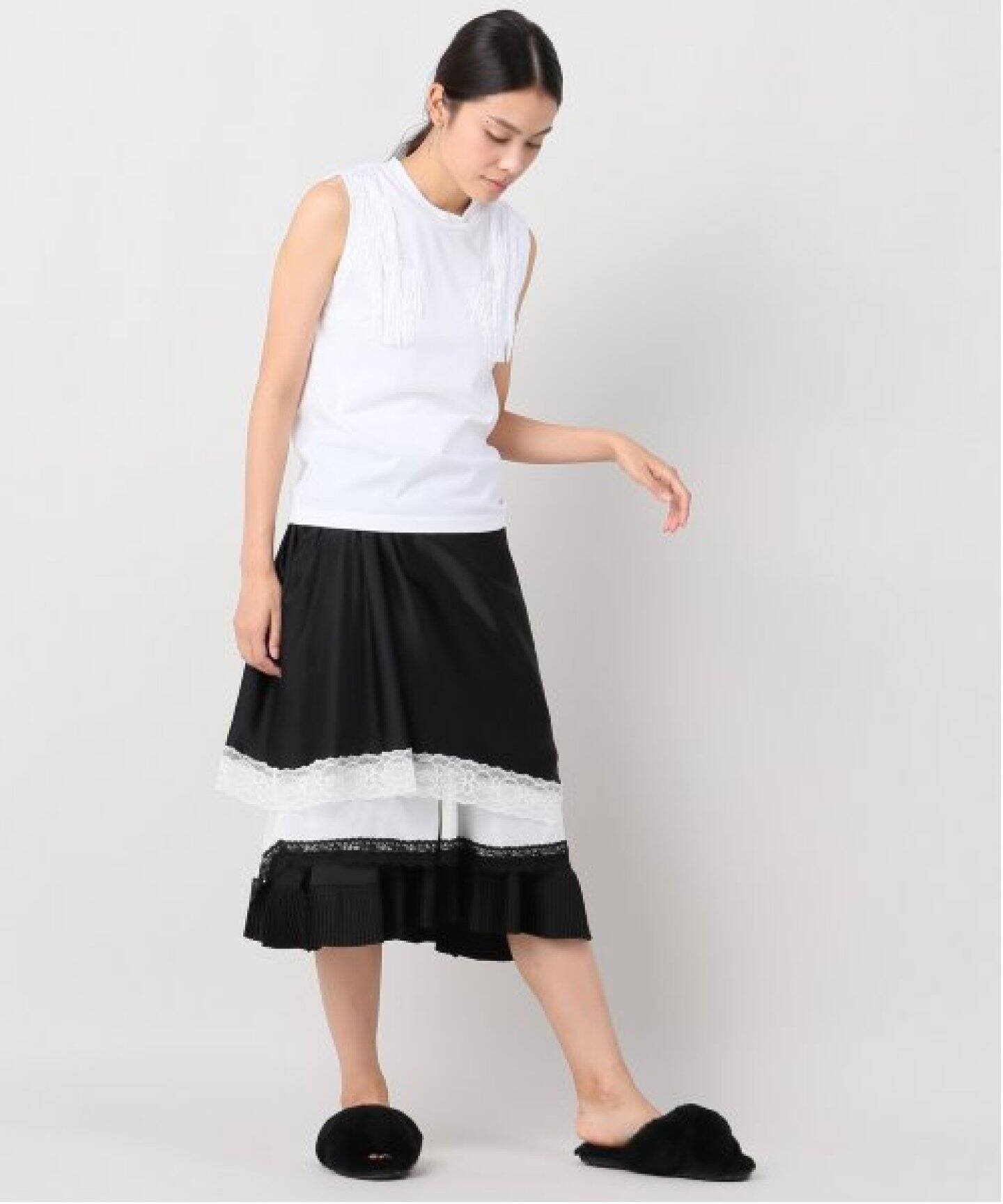 FACETASM/ファセッタズム】 レーススカート（ロング・マキシ丈スカート  