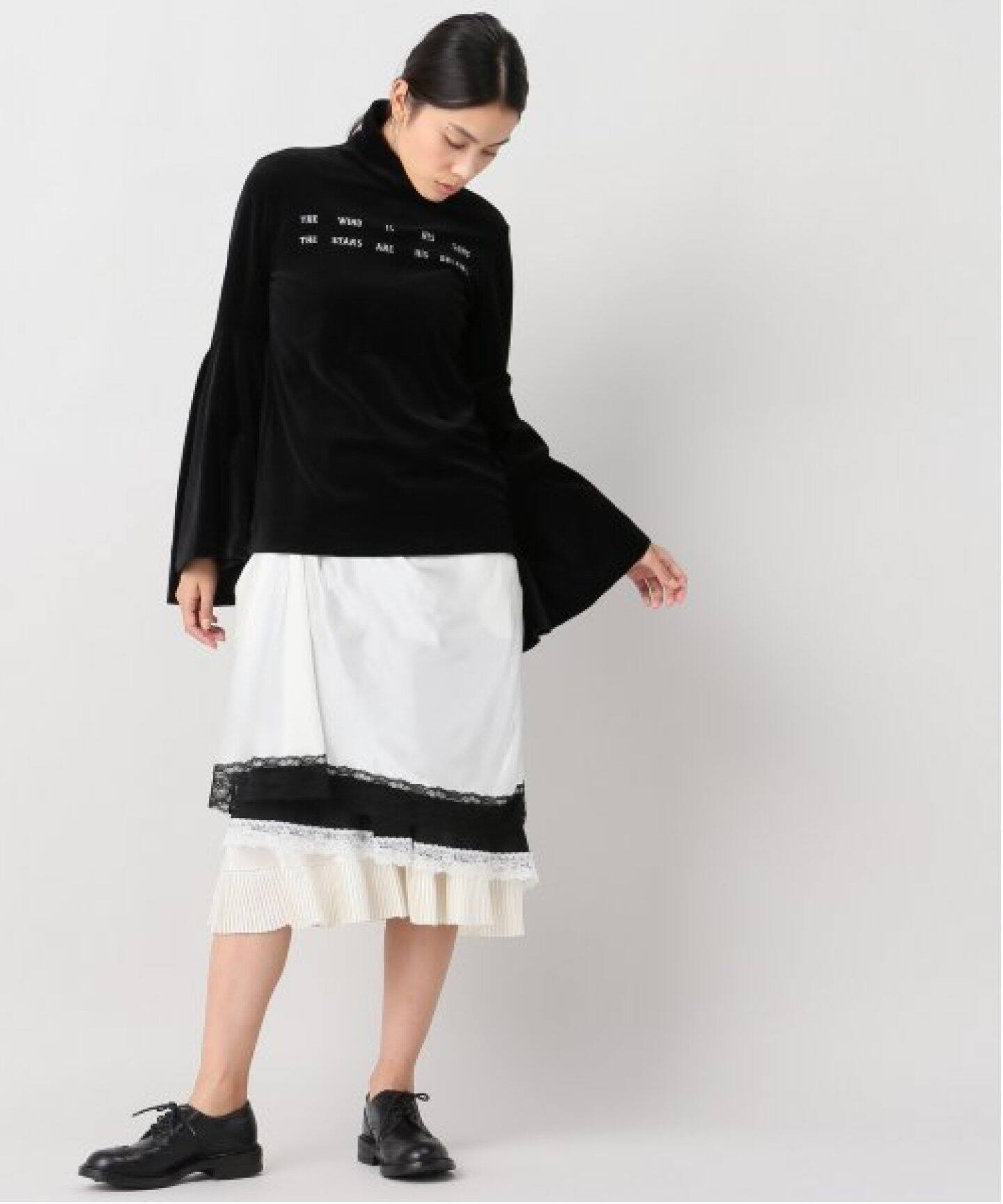 FACETASM/ファセッタズム】 レーススカート（ロング・マキシ丈スカート  