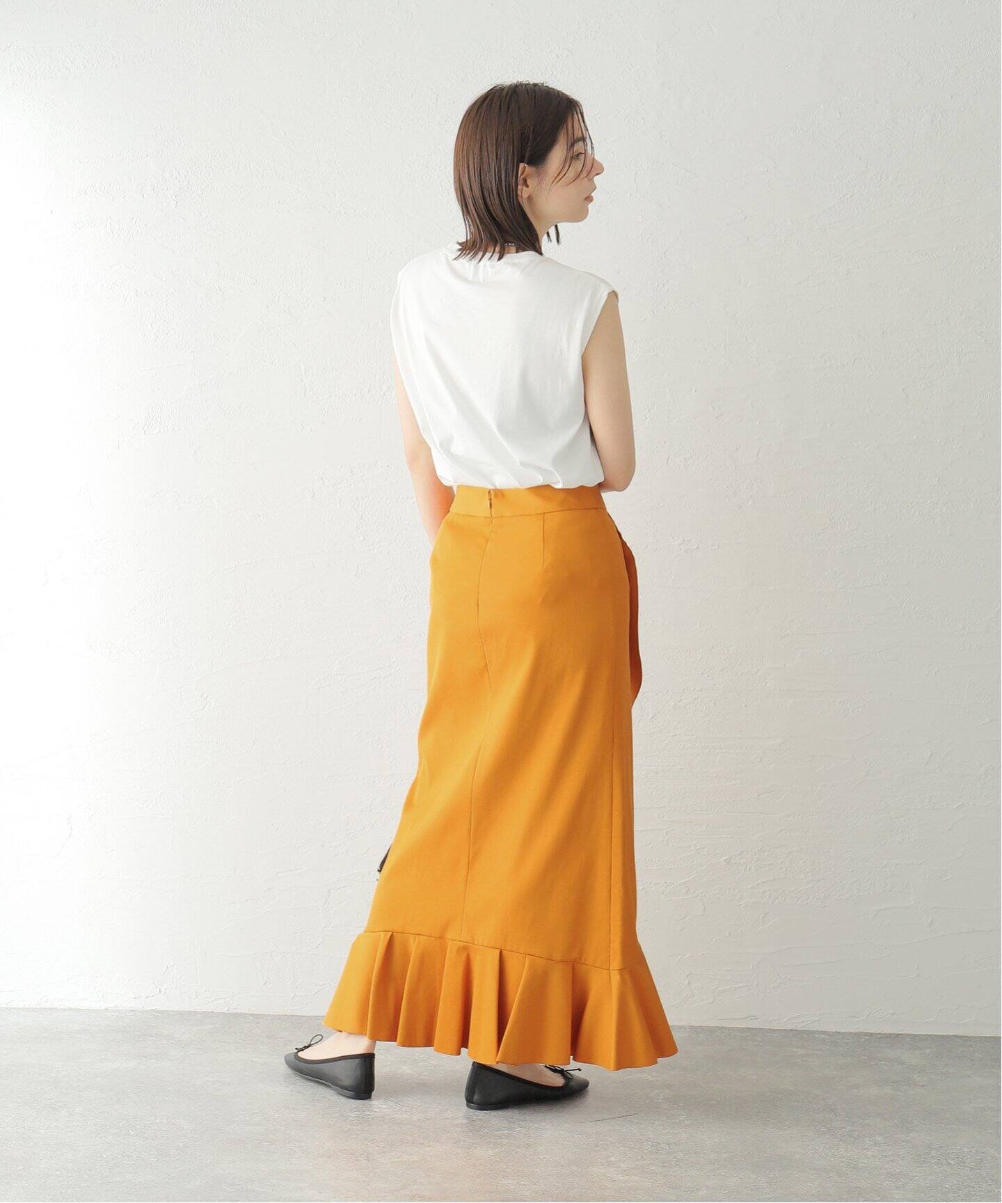 アパルトモン ドゥーズィエムクラス Mermaid Skirt ブラウン 34（L  