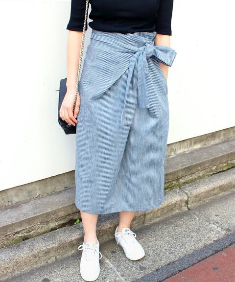 ヒッコリーストライプスカート Iena イエナ 公式のファッション通販 Baycrew S Store
