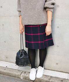 再入荷
IENA
Wフェイスリバーシブル ミニ丈スカート◆
¥16,200税込